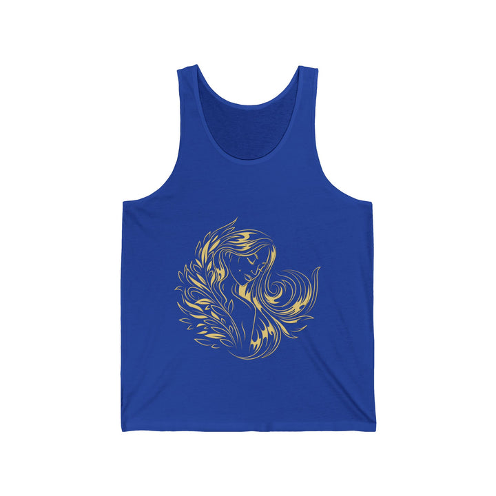 “Virgo” Acrostic Poem Unisex Jersey Tank