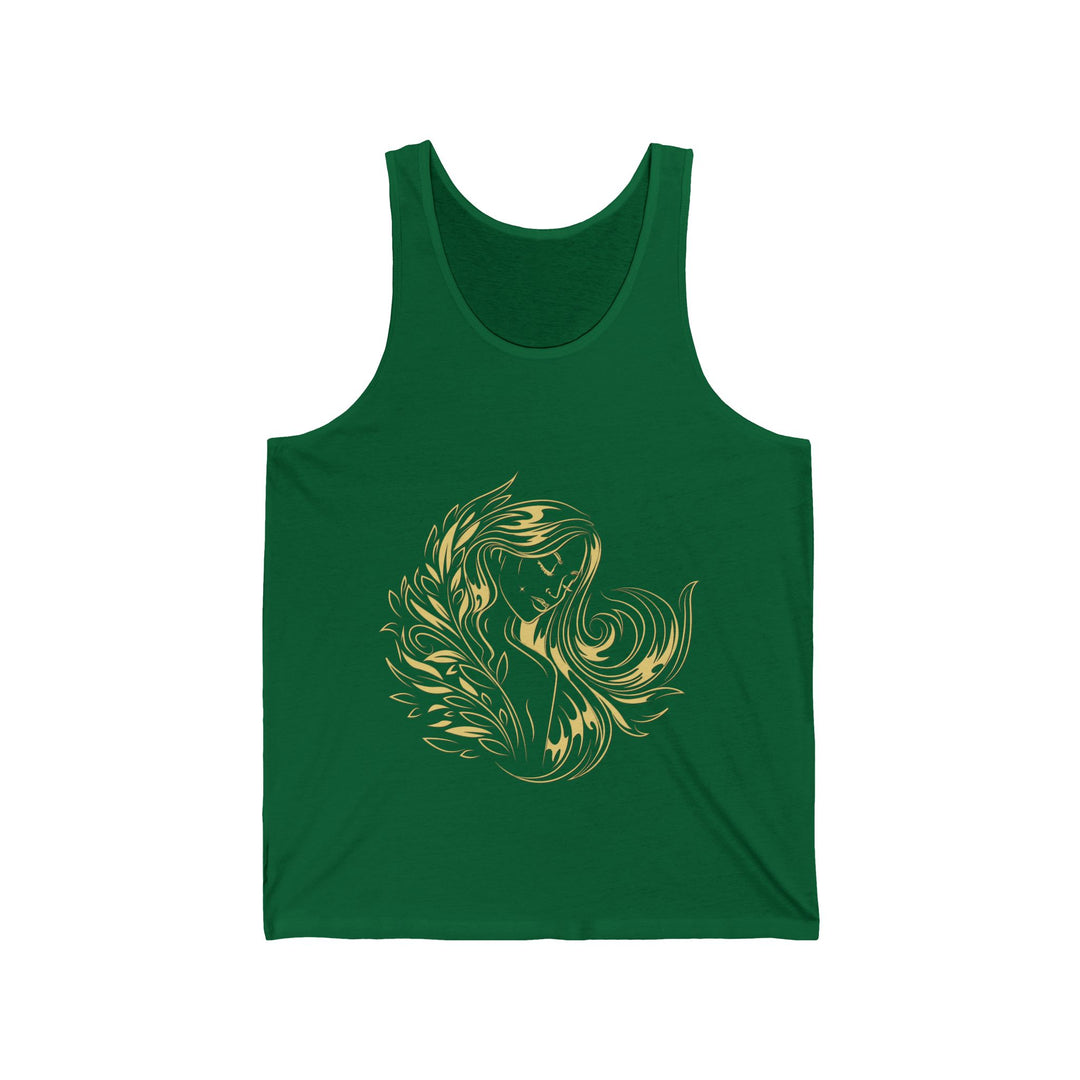 “Virgo” Acrostic Poem Unisex Jersey Tank