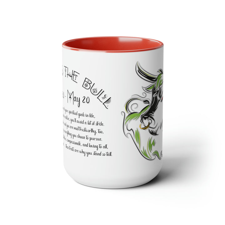 Written in the Stars Two-Tone Coffee Mugs - 15oz - Taurus
