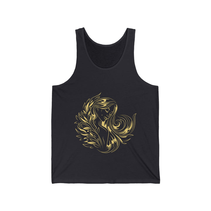 “Virgo” Acrostic Poem Unisex Jersey Tank