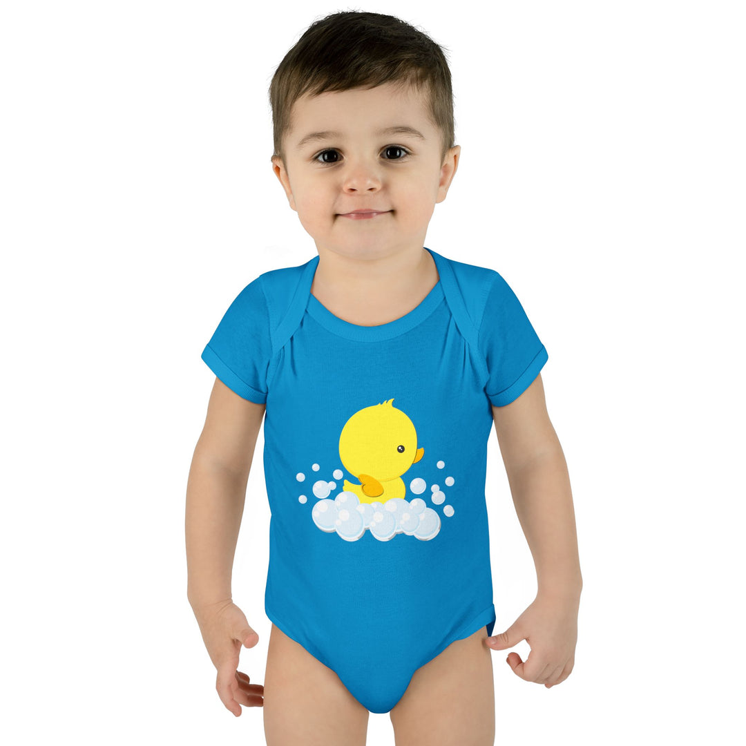 Baby Steps "It's a Boy" Acrostic Poem Bodysuit - Ducky Design