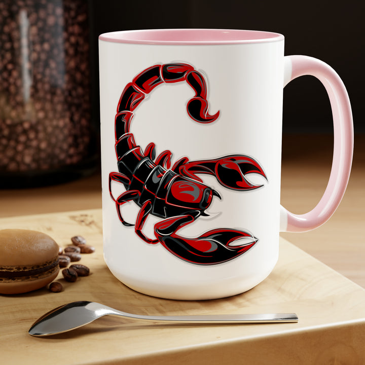 Written in the Stars Two-Tone Coffee Mugs - 15oz - Scorpio