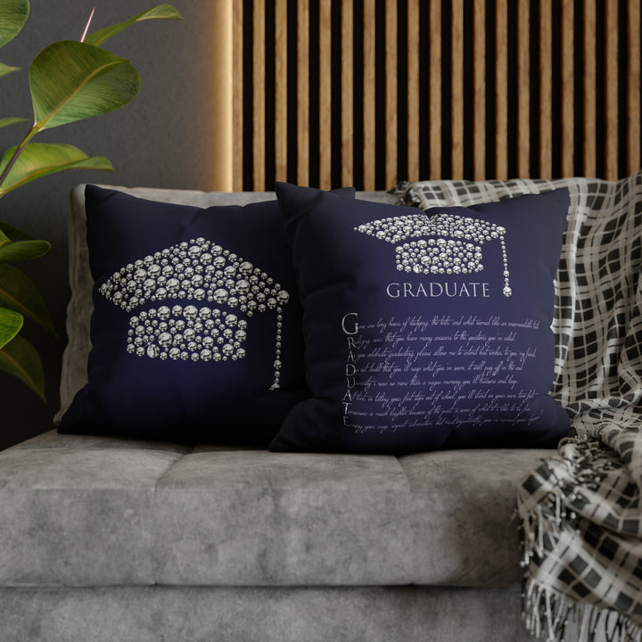 It's Just a Phrase "Graduate" Acrostic Poem Pillow Case/Cover