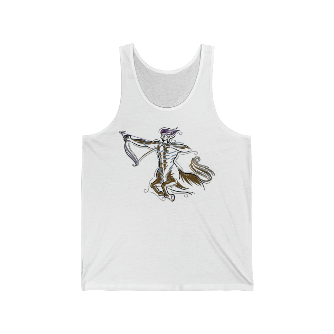 Written in the Stars Unisex Jersey Tank - Sagittarius