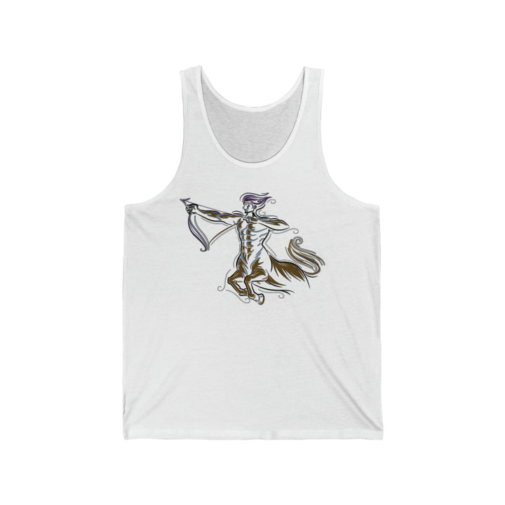 Written in the Stars Unisex Jersey Tank - Sagittarius