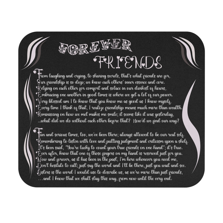 It's Just a Phrase Acrostic Poem Mouse Pad - "Forever Friends"