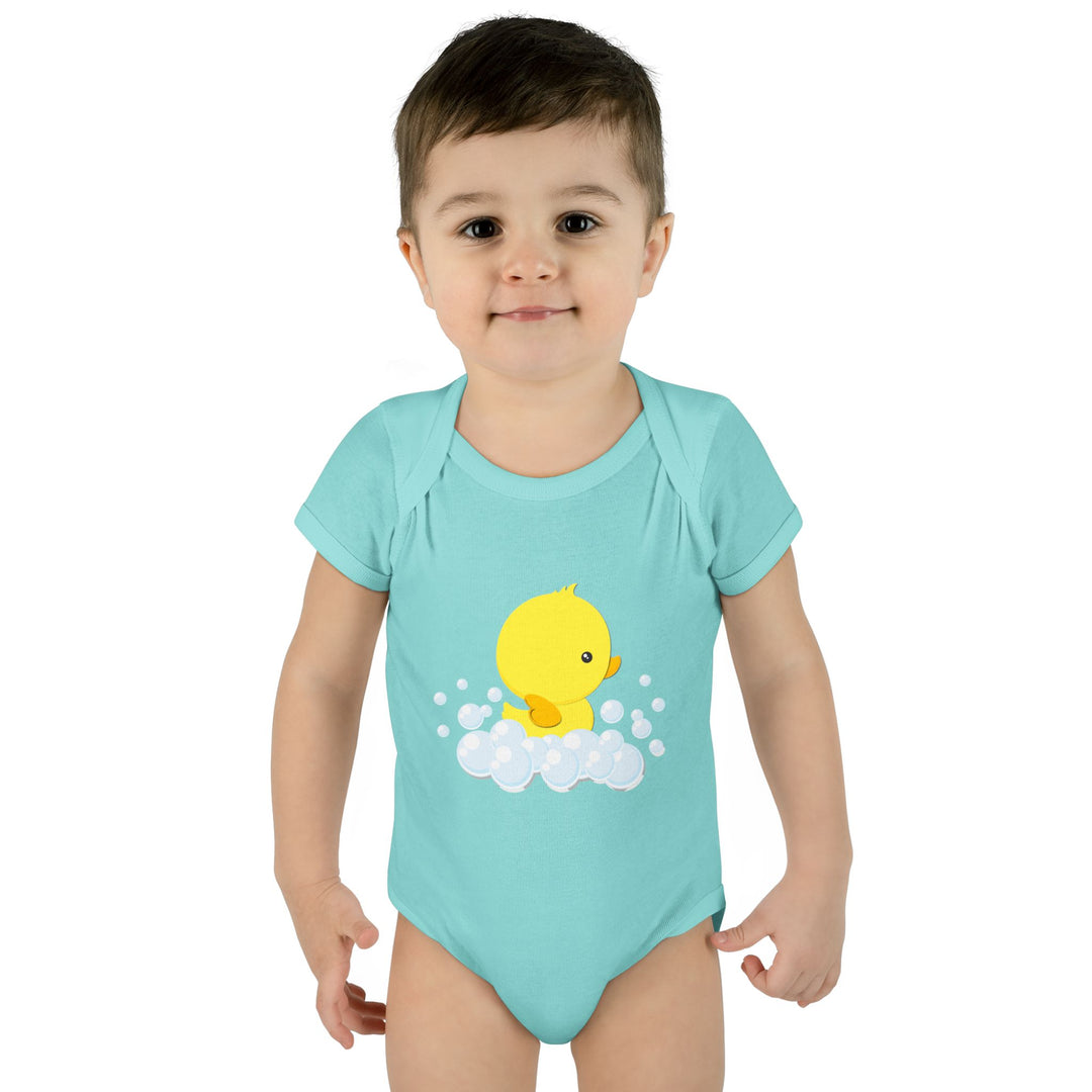 Baby Steps "It's a Boy" Acrostic Poem Bodysuit - Ducky Design