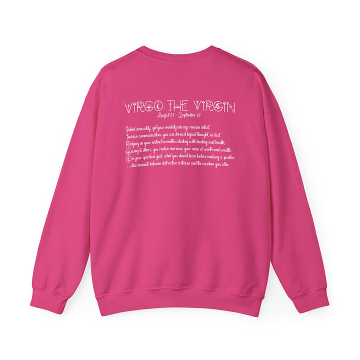 Virgo Acrostic Poem Astrology Sweatshirt - Unisex