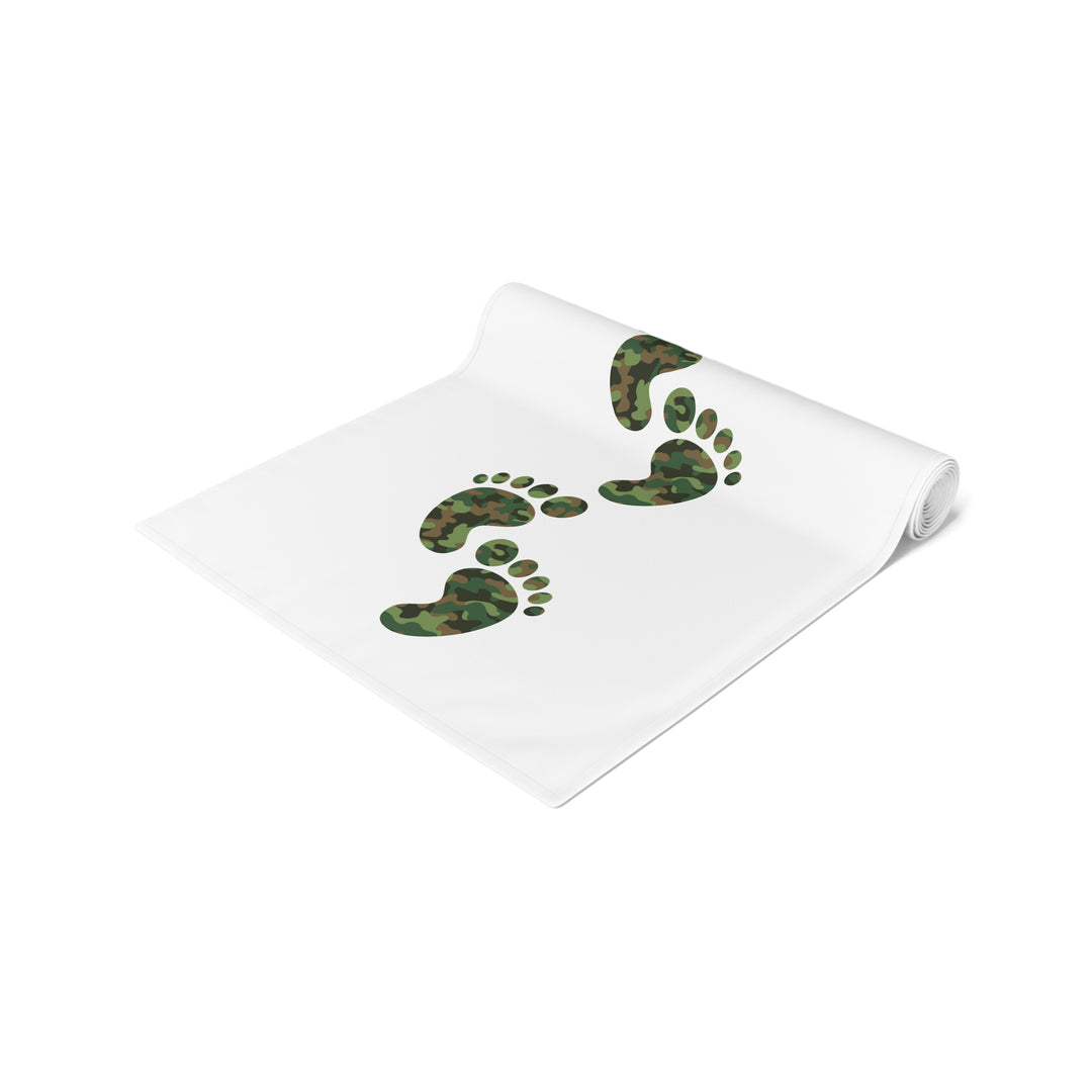 “Baby Feet” Table Runner - Camo