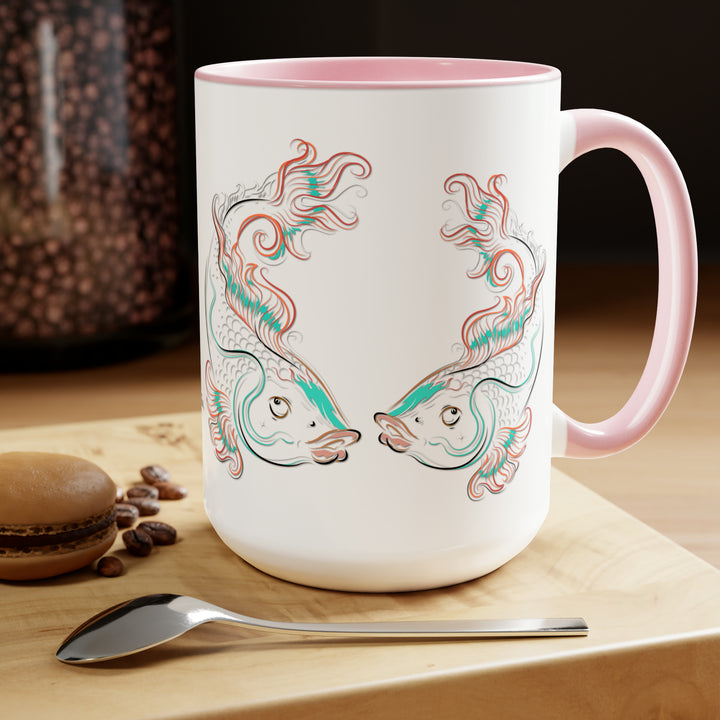Written in the Stars Two-Tone Coffee Mugs - 15oz - Pisces