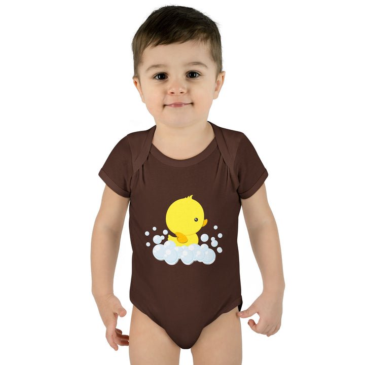 Baby Steps "It's a Boy" Acrostic Poem Bodysuit - Ducky Design