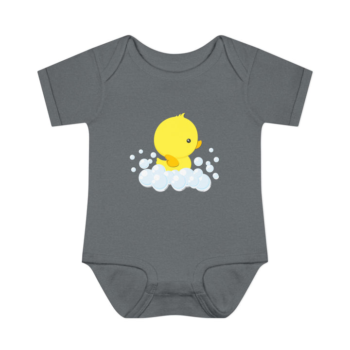 Baby Steps "It's a Boy" Acrostic Poem Bodysuit - Ducky Design