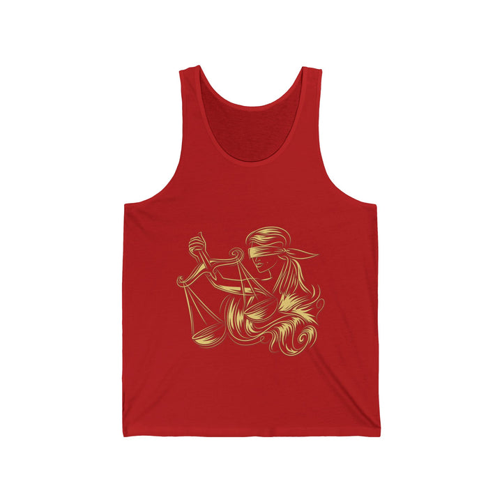 “Libra”  Unisex Acrostic Poem Jersey Tank Top