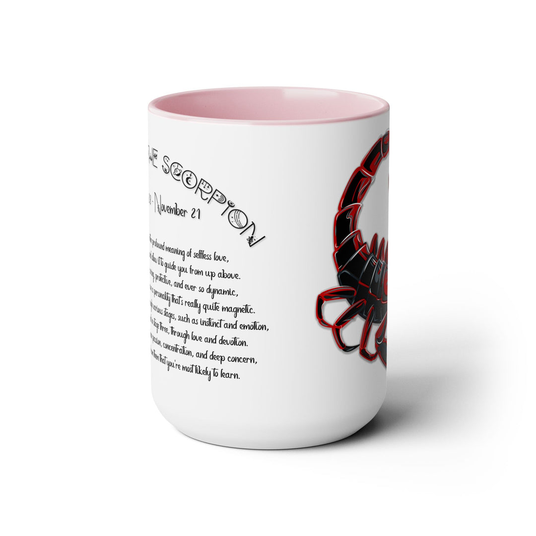 Scorpio Two-Tone Coffee Mugs - 15oz