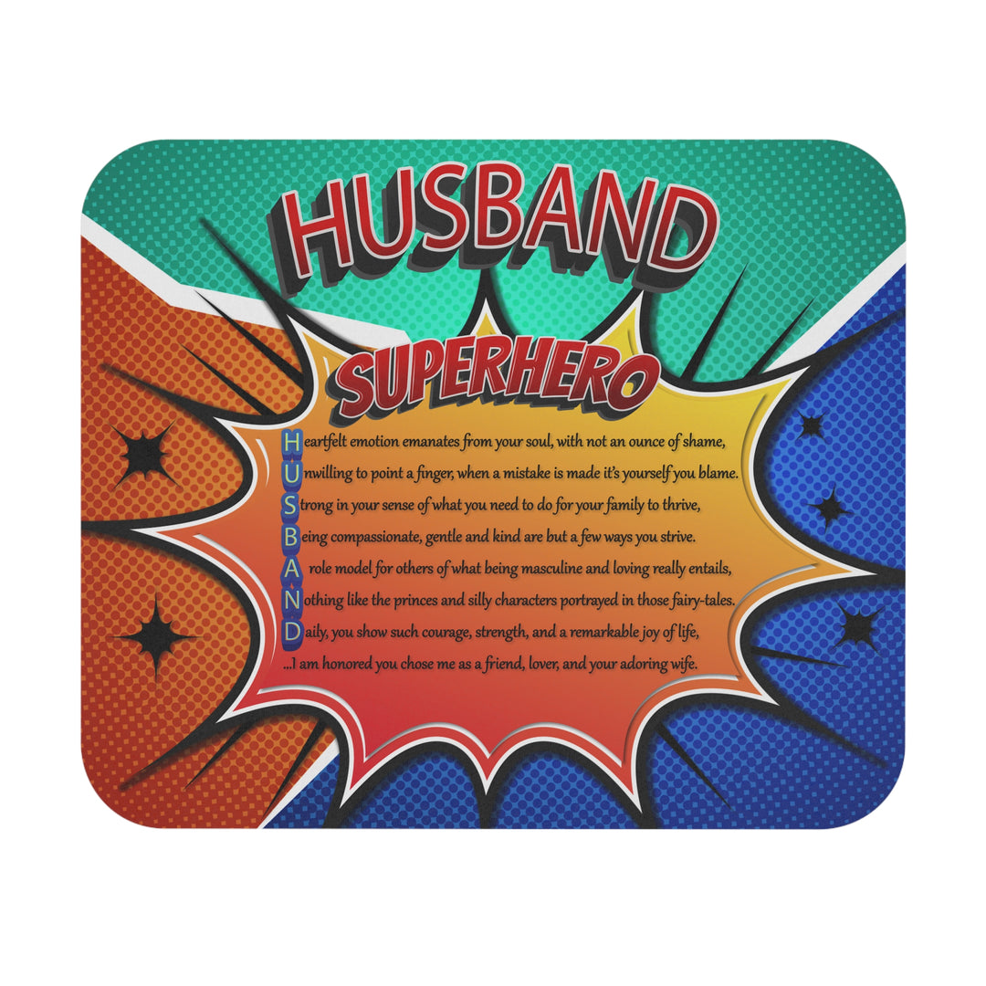 It's Just a Phrase Acrostic Poem Mouse Pad - "Husband"