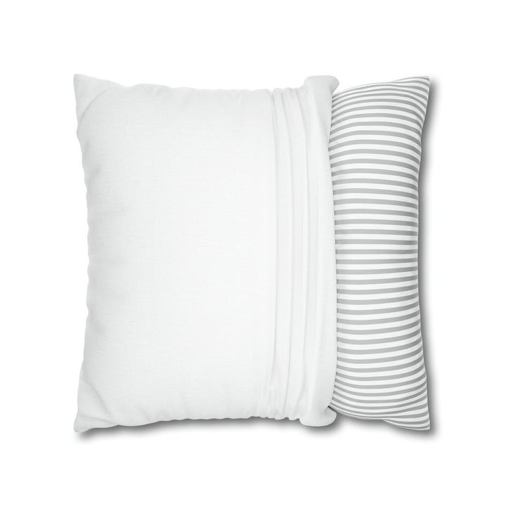 It's Just a Phrase "Mom and Dad" Acrostic Poem Pillow Case/Cover - White
