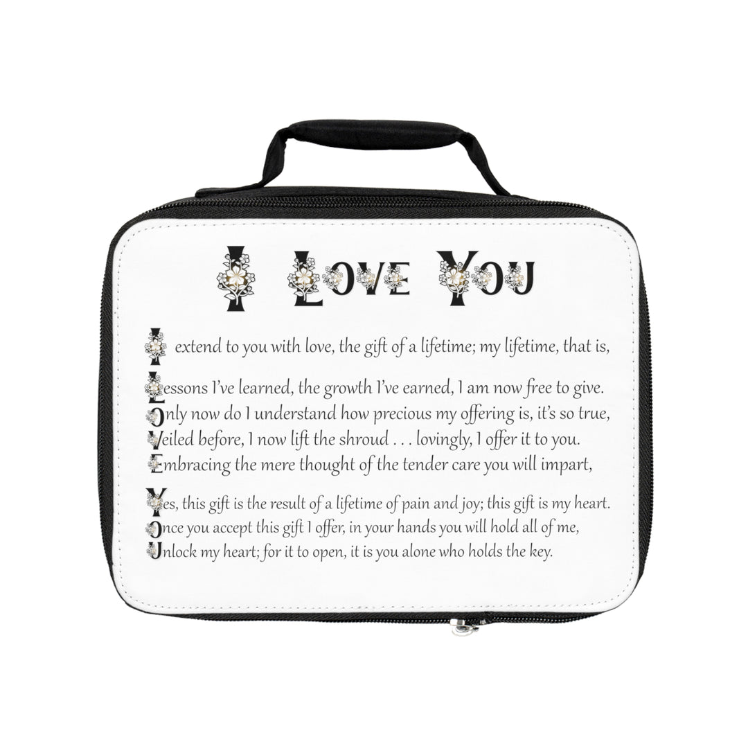 It's Just a Phrase Lunch Bag - I Love You
