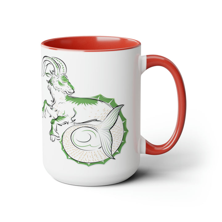 Written in the Stars Two-Tone Coffee Mugs - 15oz - Capricorn