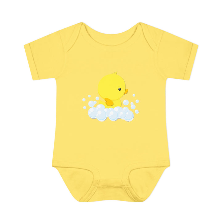 Baby Steps "It's a Boy" Acrostic Poem Bodysuit - Ducky Design