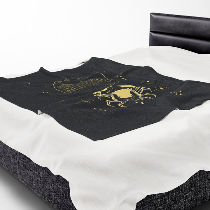 Cancer Acrostic Poem Velveteen Blanket