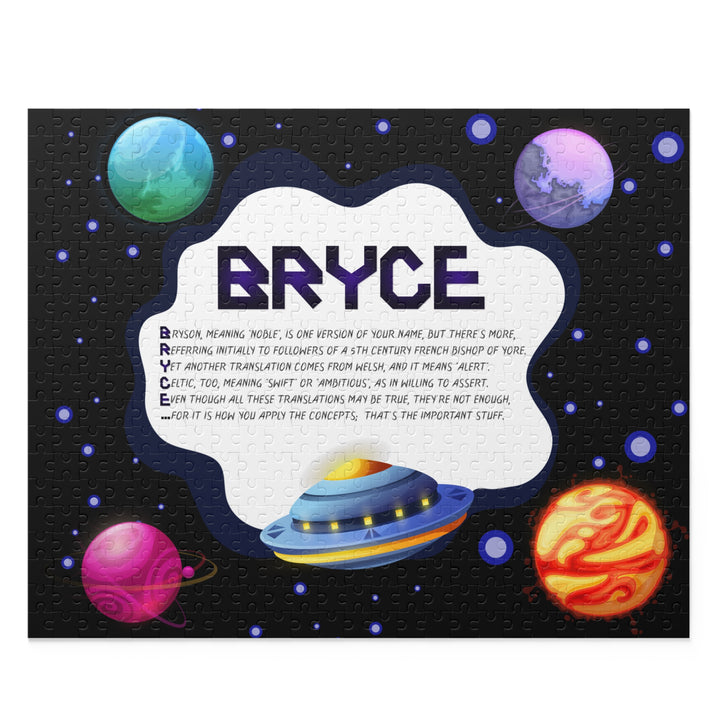 Namesakes Personalized Acrostic Name Puzzle - Galaxy