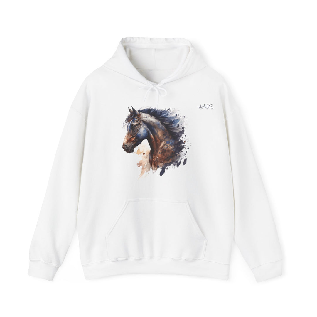 Namesakes, Personalized Acrostic Name Hoodie with Horse Graphic