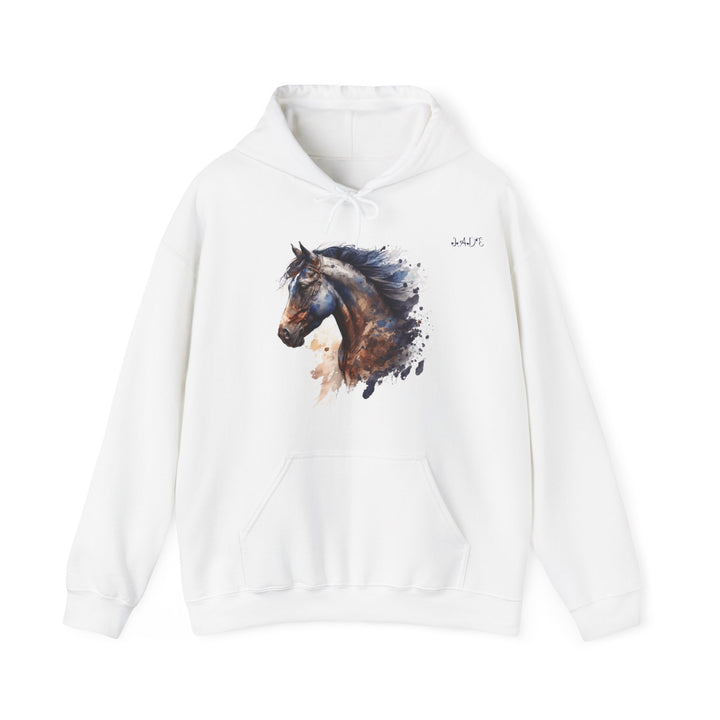 Namesakes, Personalized Acrostic Name Hoodie with Horse Graphic
