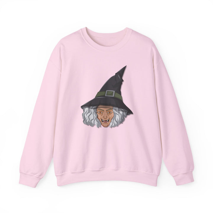 Happy Halloween Acrostic Poem Sweatshirt -  Old Witch