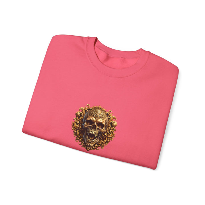 Happy Halloween Acrostic Poem Sweatshirt - Skull
