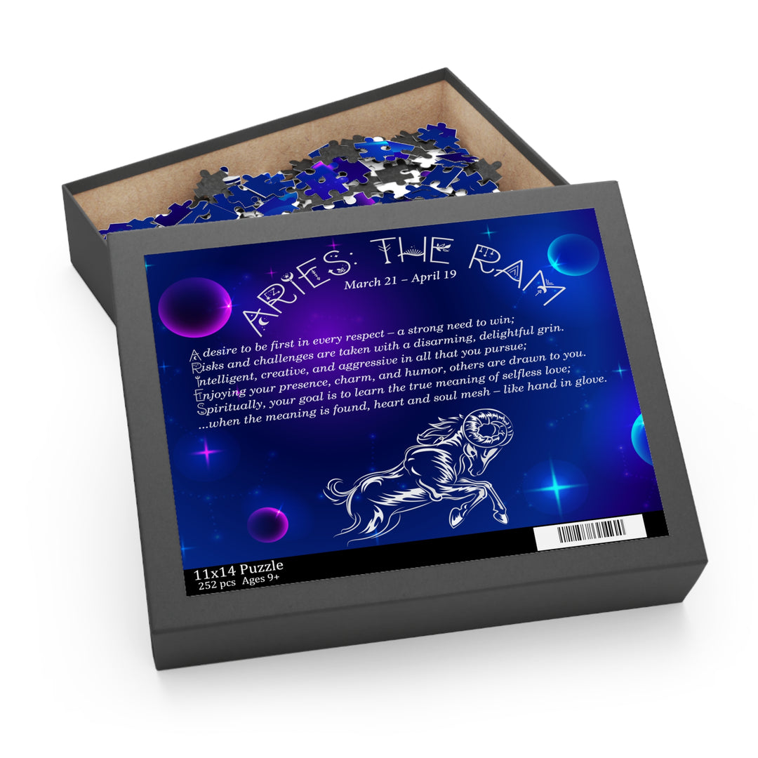 Aries Acrostic Poem Puzzle