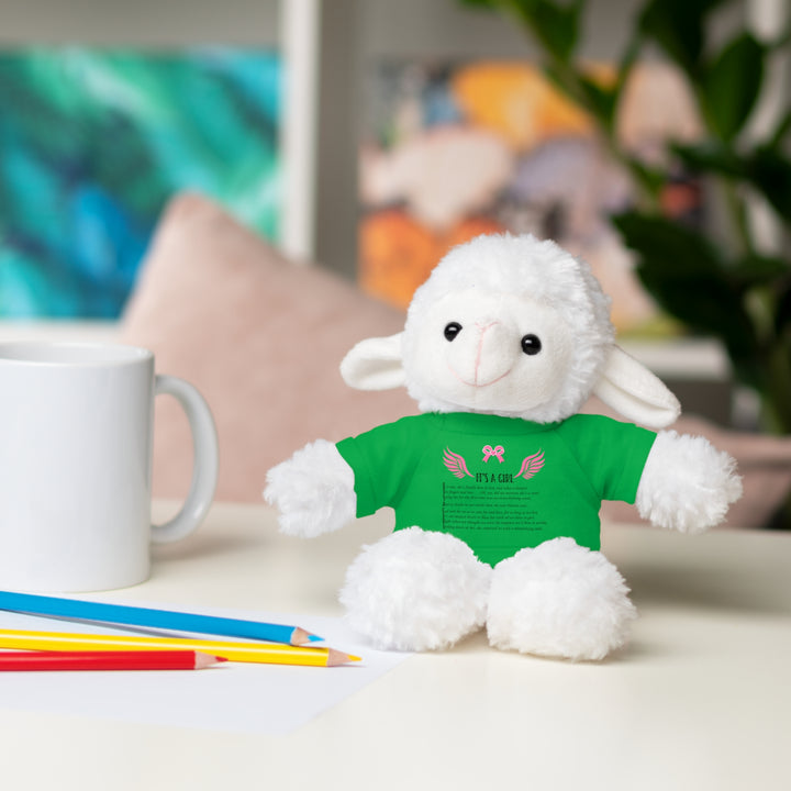 Baby Steps Stuffed Animals with Tee - It's a Girl
