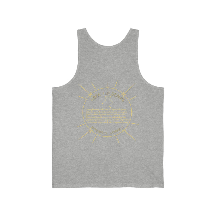 Written in the Stars Unisex Jersey Tank - Libra