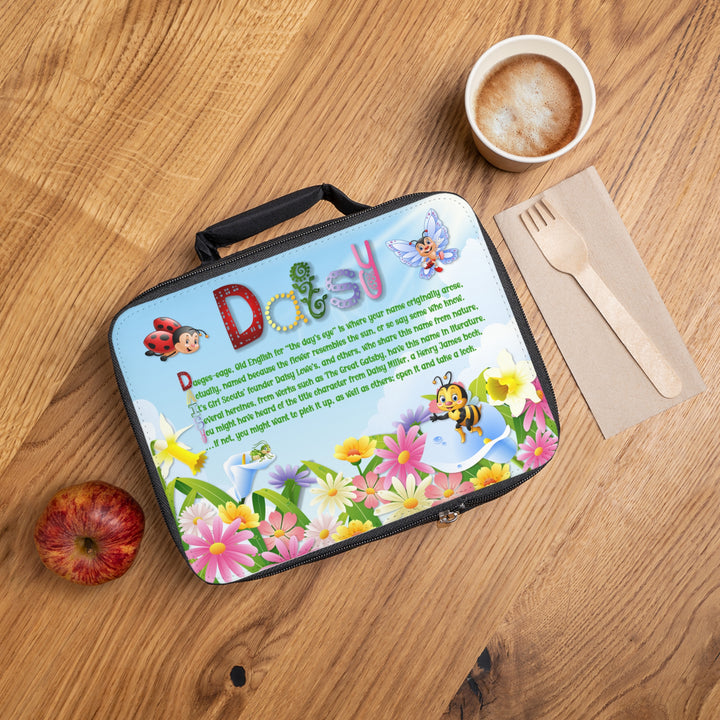 Namesakes Personalized Lunch Bag - Flower Design
