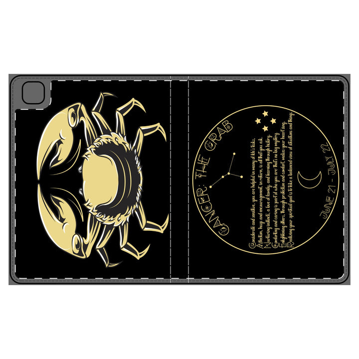 Cancer Acrostic Poem Elegant Tablet Folio Case