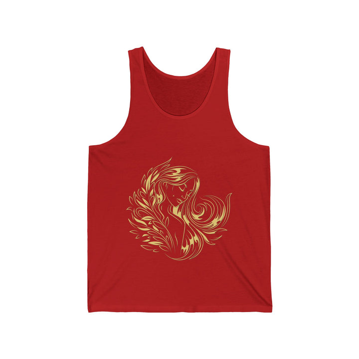 “Virgo” Acrostic Poem Unisex Jersey Tank