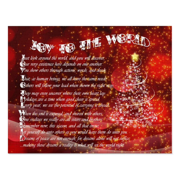 It's Just a Phrase Acrostic Poem Jigsaw Puzzle - Joy to the World