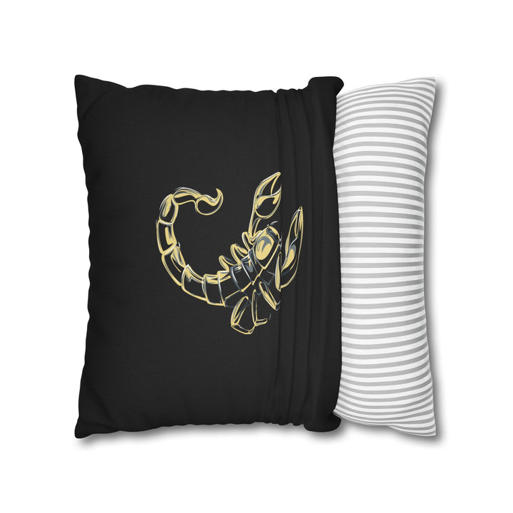 Scorpio Acrostic Poem Pillow Cover