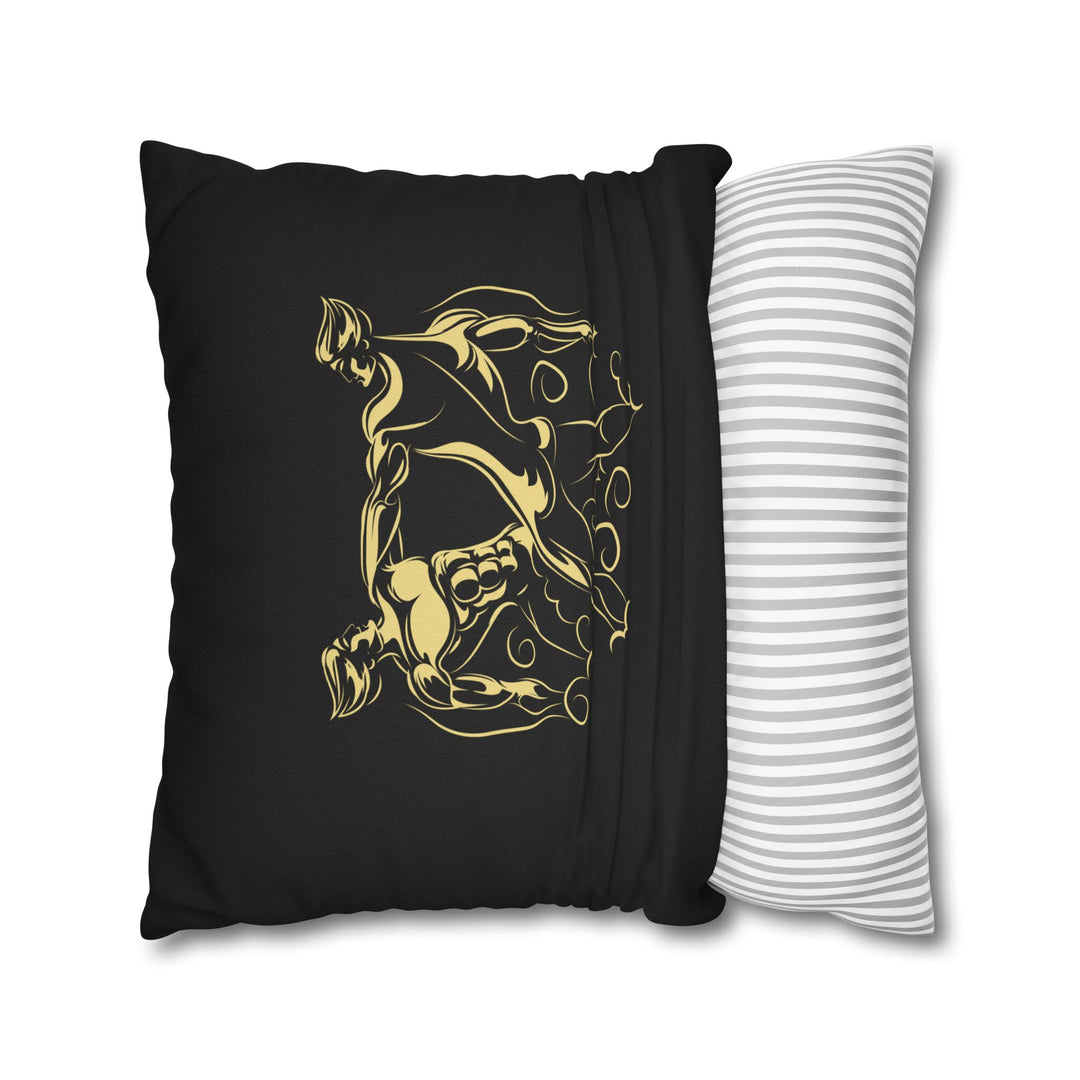 Gemini Acrostic Poem Pillow Cover
