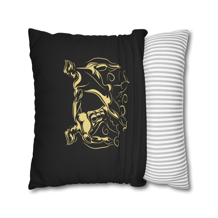 Gemini Acrostic Poem Pillow Cover