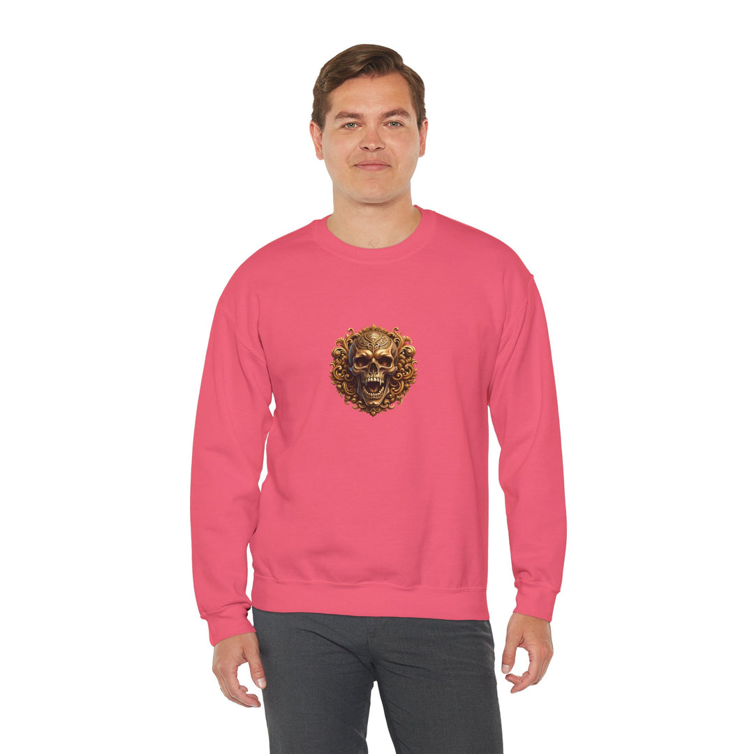 Happy Halloween Acrostic Poem Sweatshirt - Skull