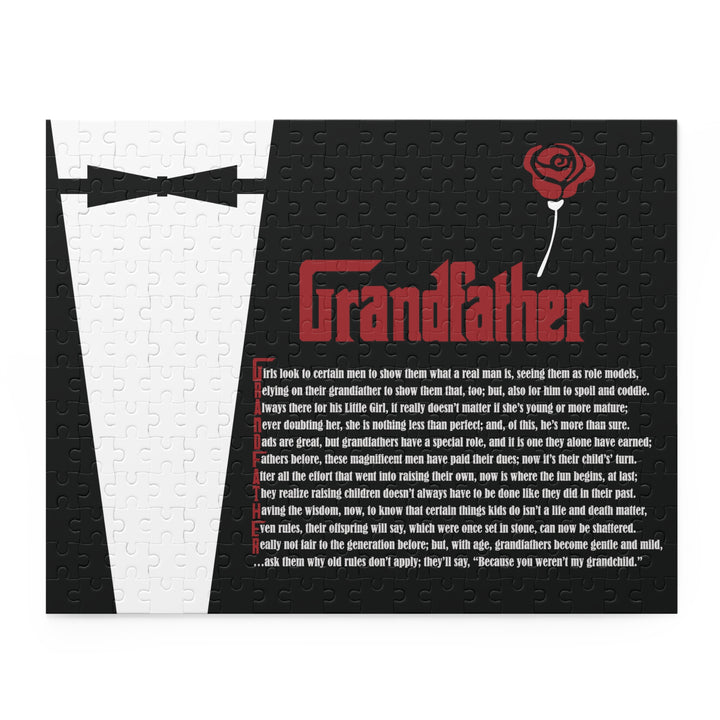 It's Just a Phrase "Grandfather" Acrostic Puzzle