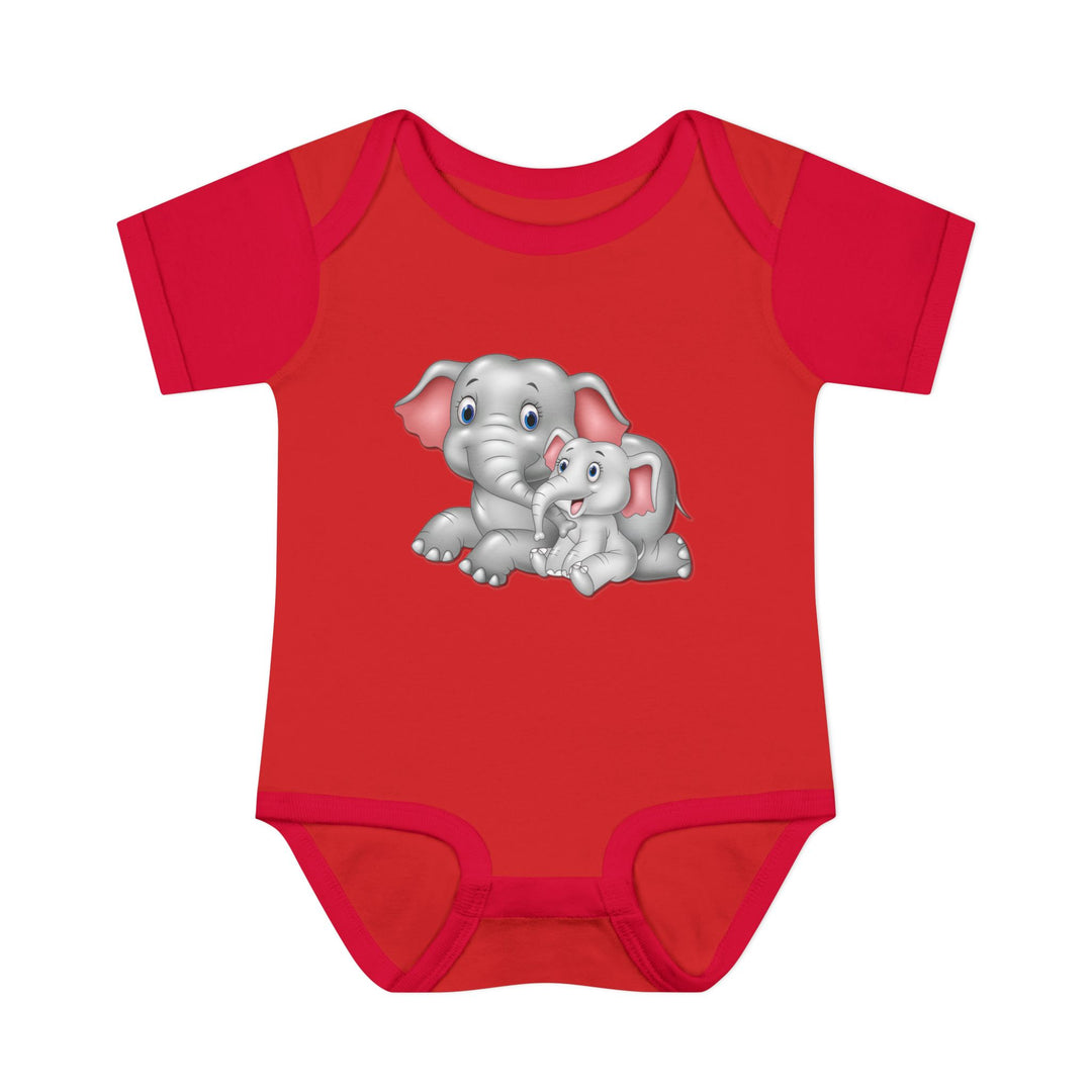 Baby Steps "It's a Girl" Acrostic Poem Bodysuit - Mommy & Baby Elephant