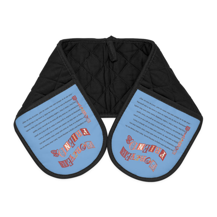 Forever Friends Acrostic Poem Oven Mitts