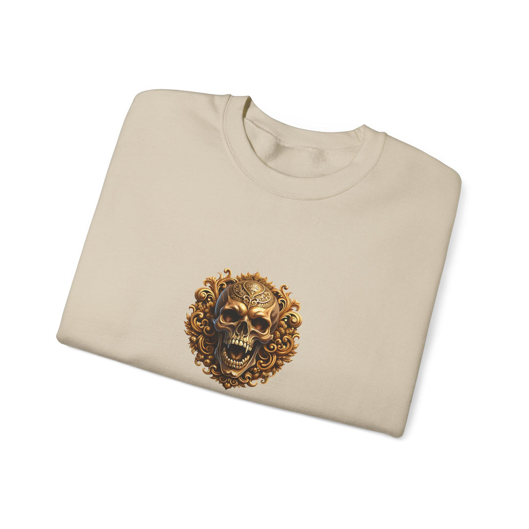 Happy Halloween Acrostic Poem Sweatshirt - Skull