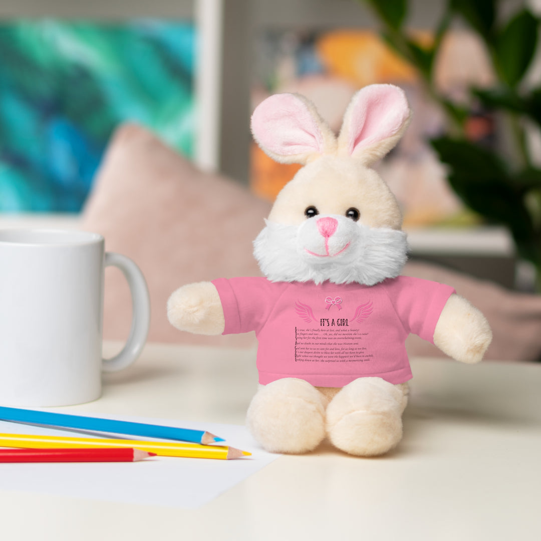 Baby Steps Stuffed Animals with Tee - It's a Girl