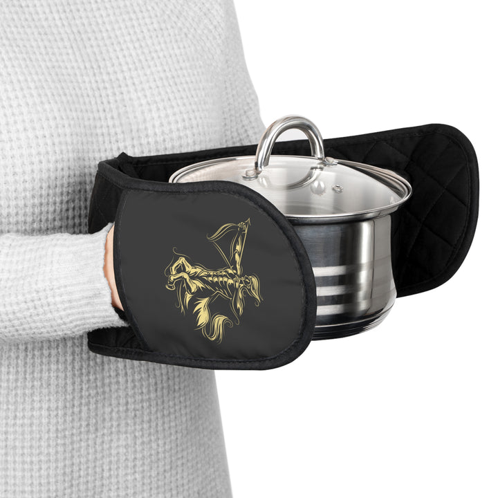 Sagittarius Acrostic Poem Oven Mitts
