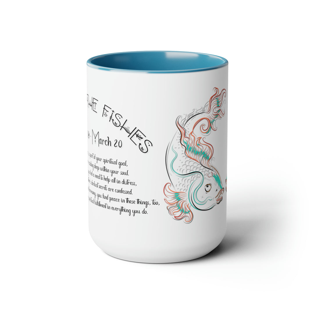 Written in the Stars Two-Tone Coffee Mugs - 15oz - Pisces