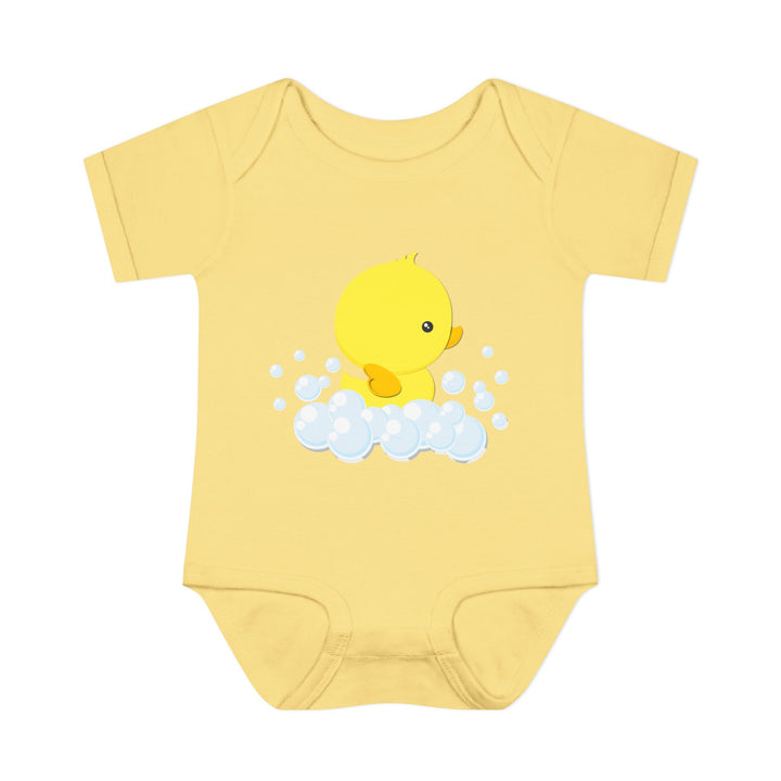 “It's a Girl” with Adorable Ducky Design Bodysuit