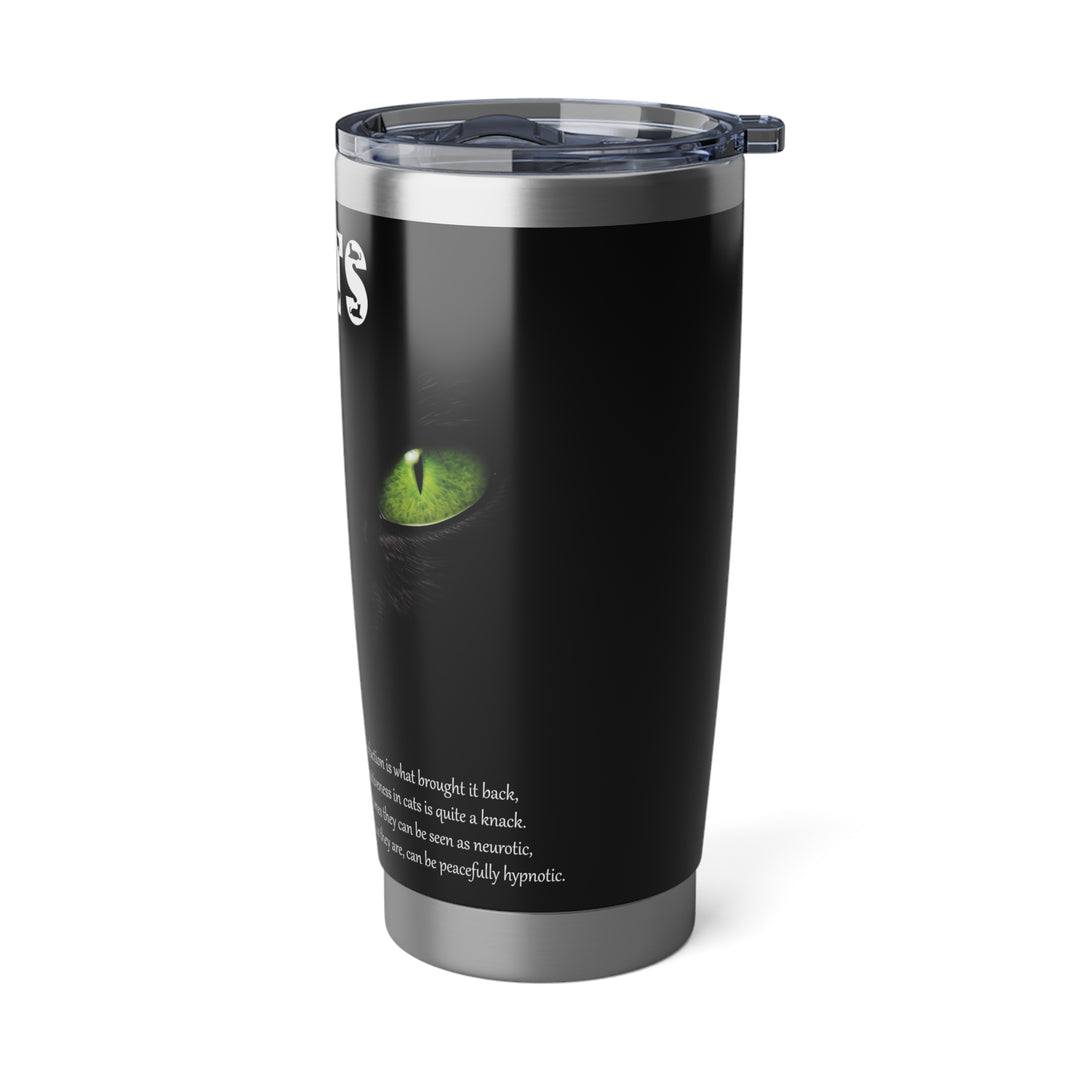 Cats Acrostic Poem Vagabond 20 oz. Tumbler