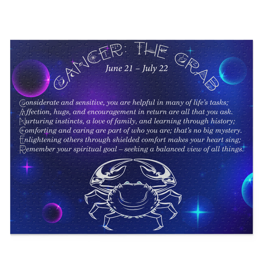 Cancer Acrostic Poem Puzzle